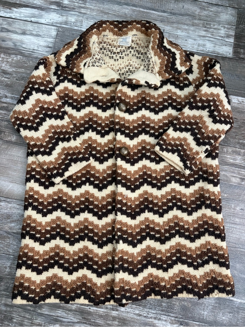 Sears and Roebuck Vintage Virgin Wool Mad in USA Pullover Size Med
